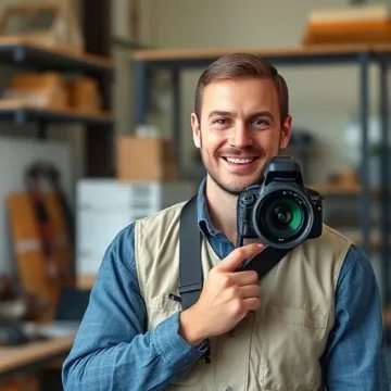Fotografer dokumenterar och skapar bilder för olika ändamål. De kan fotografera porträtt, evenemang eller produkter. Arbetspl...