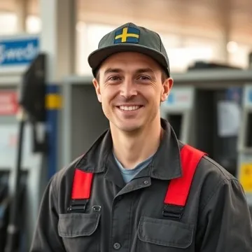 Bensinstationspersonal säljer drivmedel, butiksvaror och utför enklare service. Arbetsuppgifter inkluderar kassaarbete, varup...