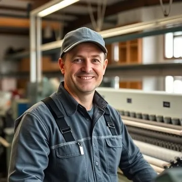 Övriga maskinoperatörer inom textil-, skinn- och läderindustri sköter specialiserade maskiner för beredning och bearbetning. ...