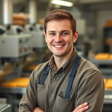 Övervakar och styr maskiner i livsmedelsproduktion. Blandar ingredienser, justerar maskininställningar och kontrollerar produ...